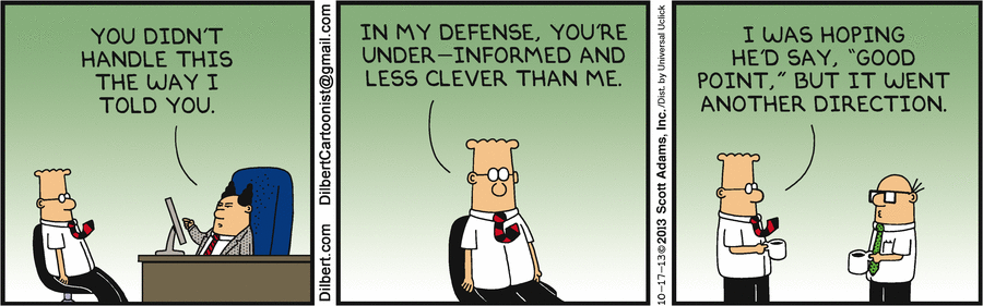 Dilbert Cartoon